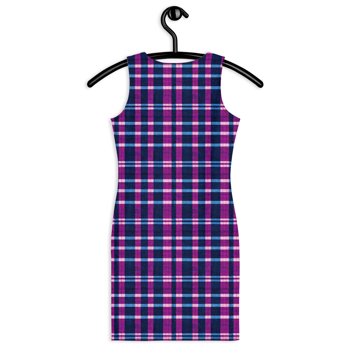 Royal Highlander Plaid Bodycon dress