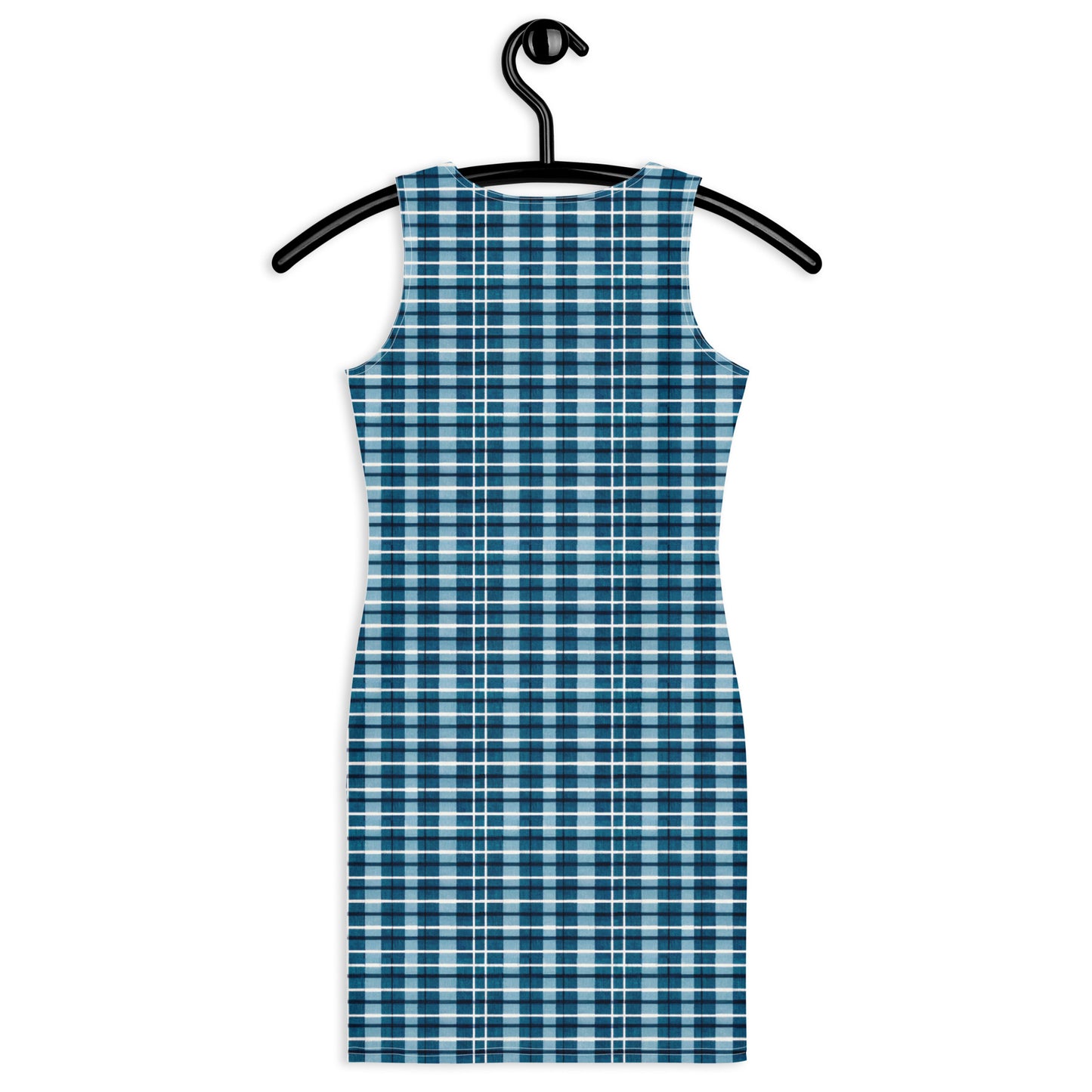 Scotsman’s Skyward Plaid Bodycon dress