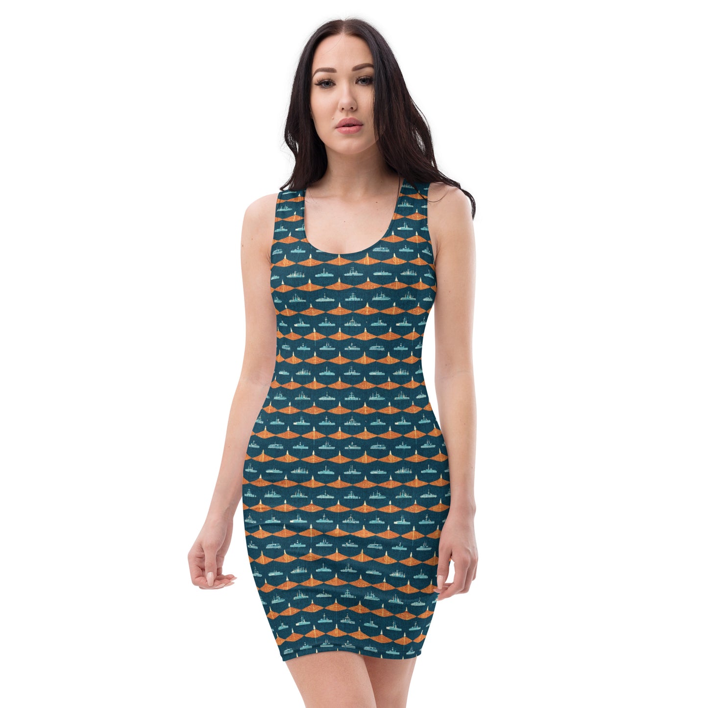 Mariners Melody Bodycon dress