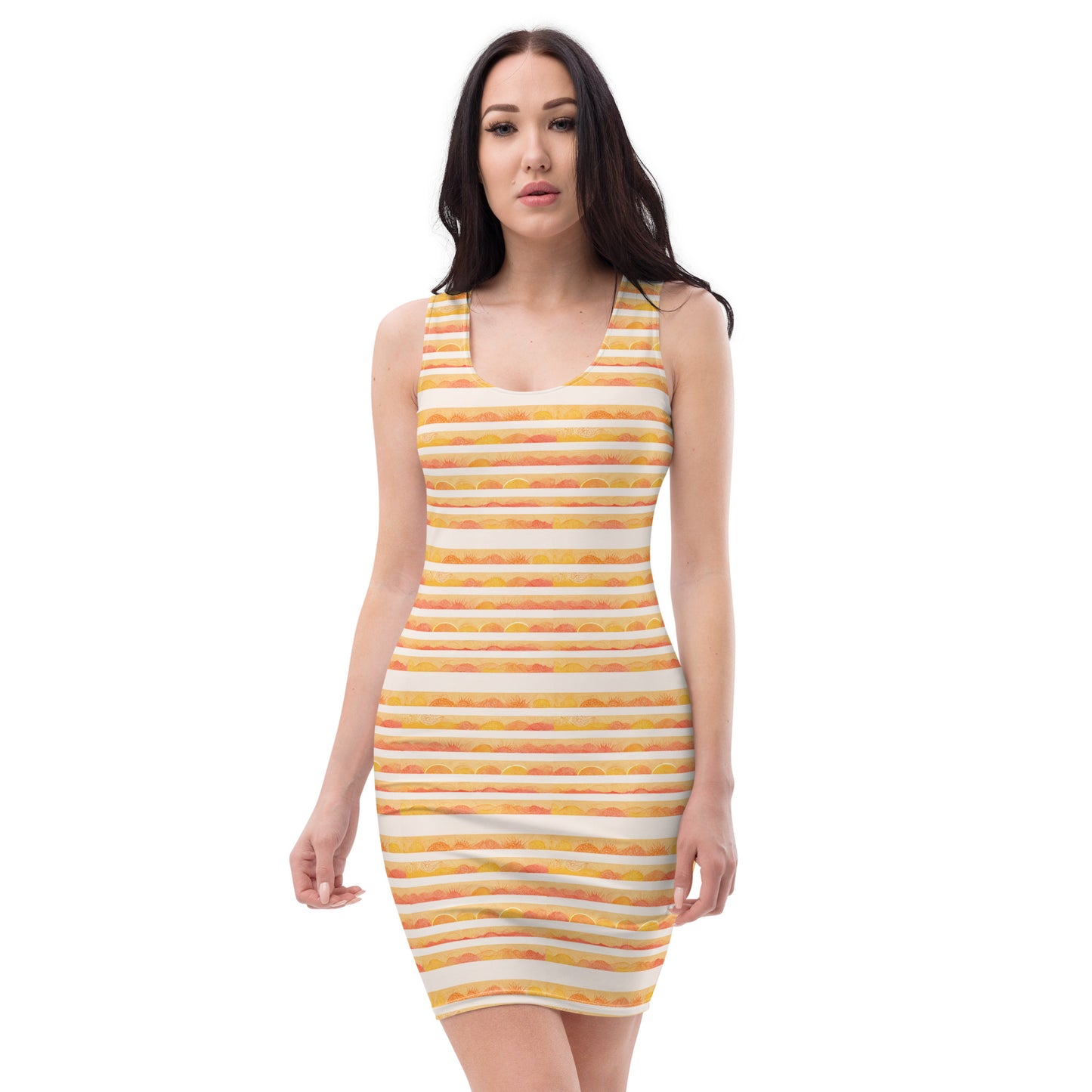 Rising Sun Bodycon dress