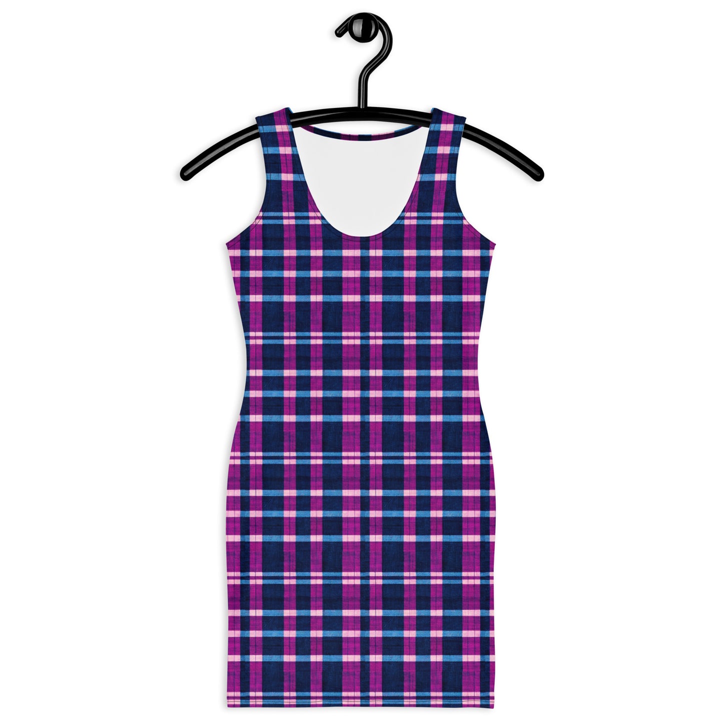 Royal Highlander Plaid Bodycon dress