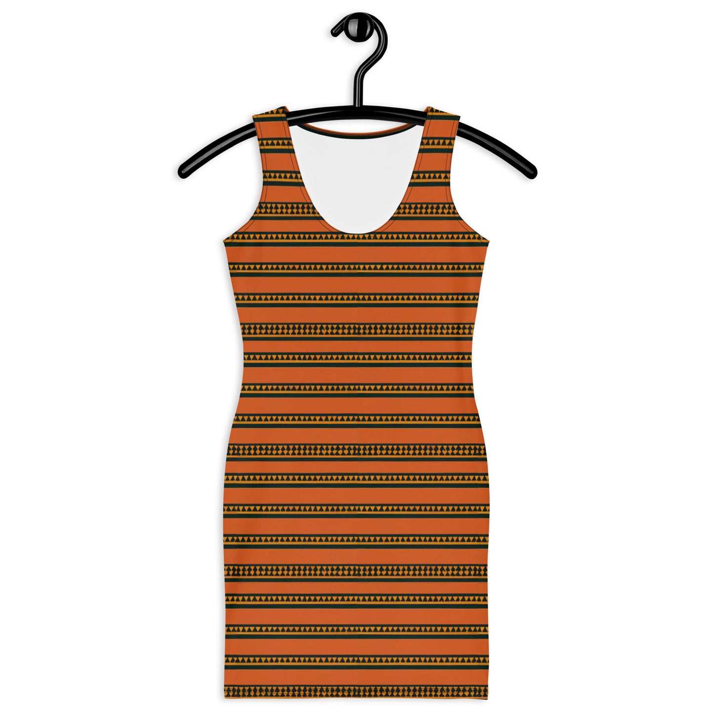 Timbuktu Tangerine Tapestry Bodycon dress