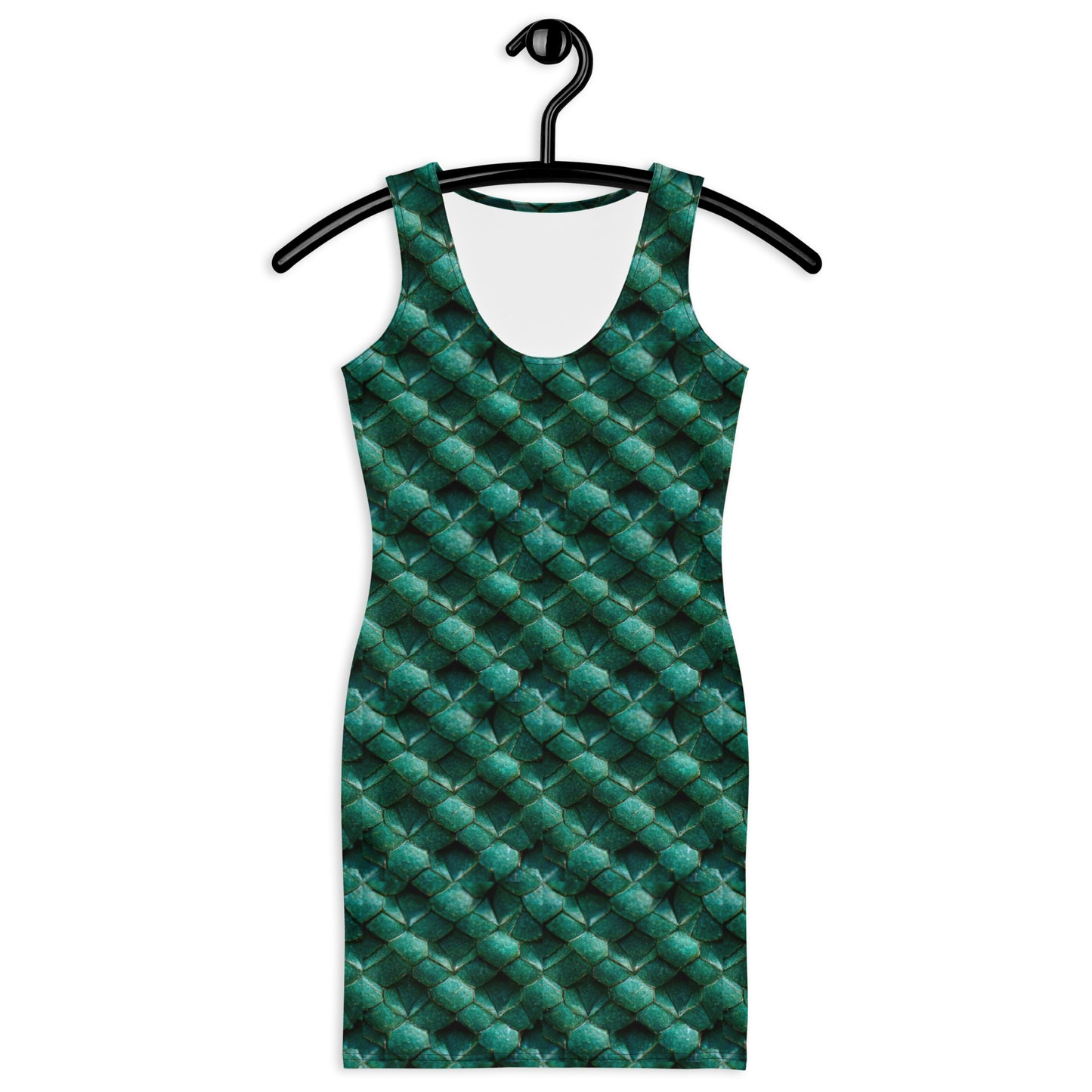 Emeralda the Great Forest Dragon Bodycon dress