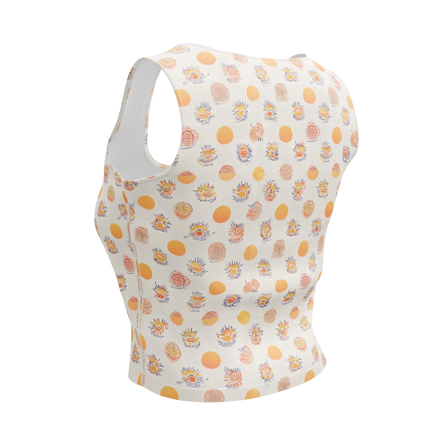 Solar Flair Crop Top