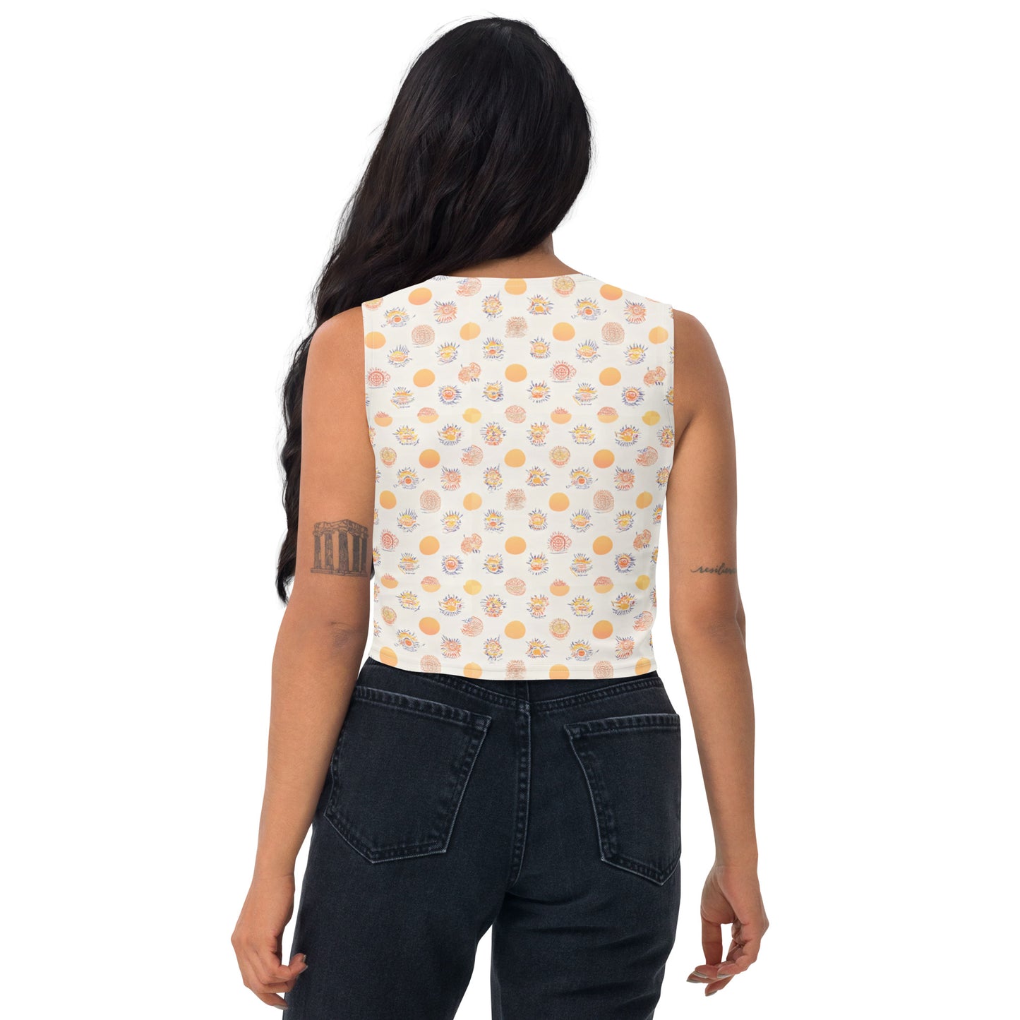 Solar Flair Crop Top