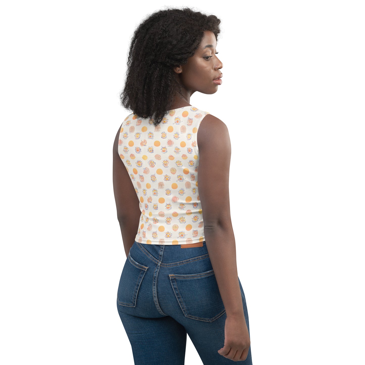 Solar Flair Crop Top