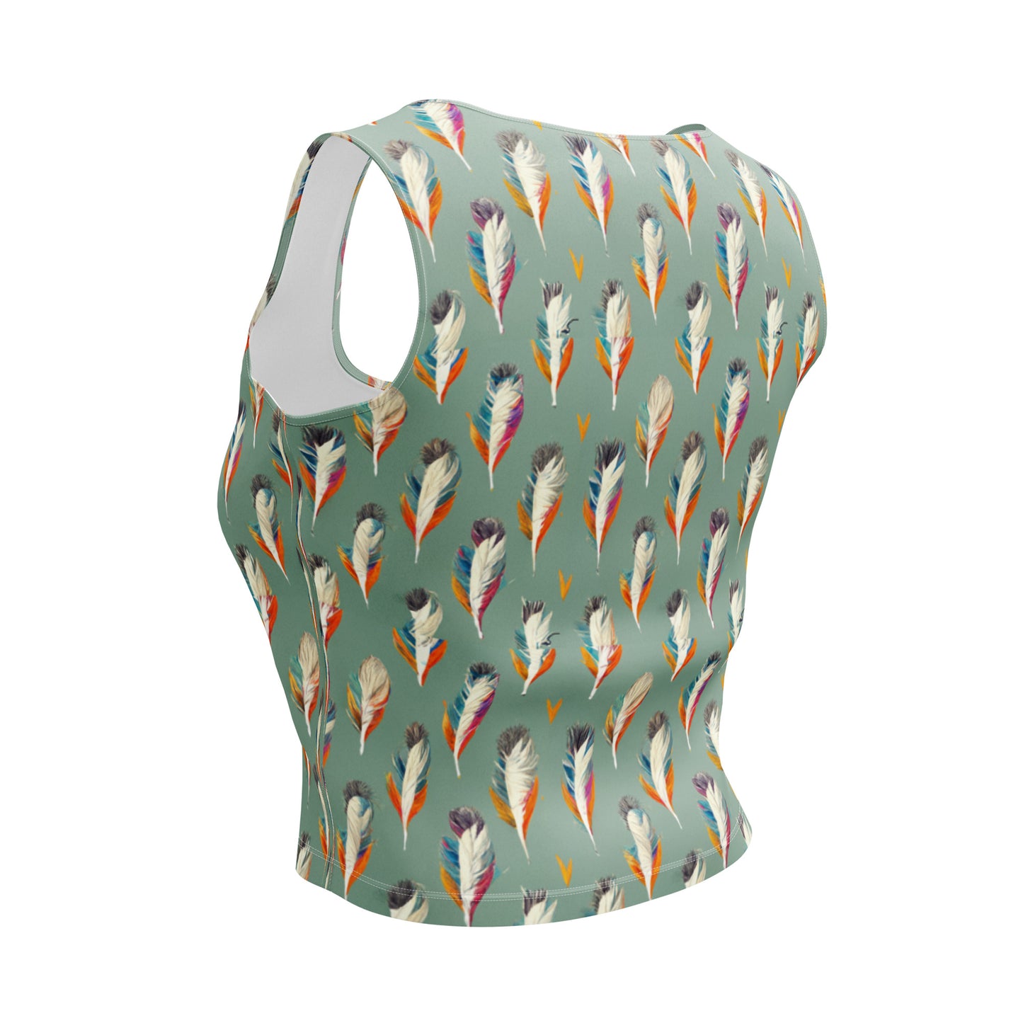 Tropical Birdsong Crop Top