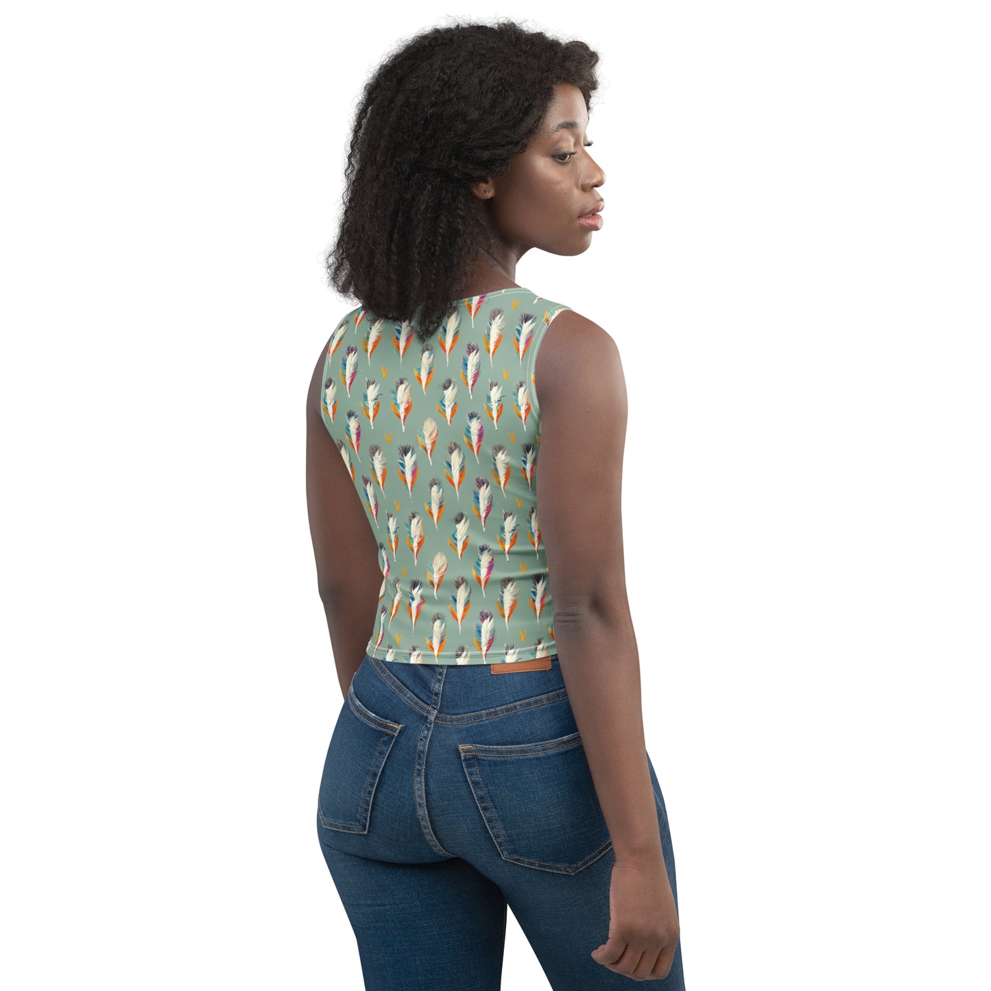 Tropical Birdsong Crop Top