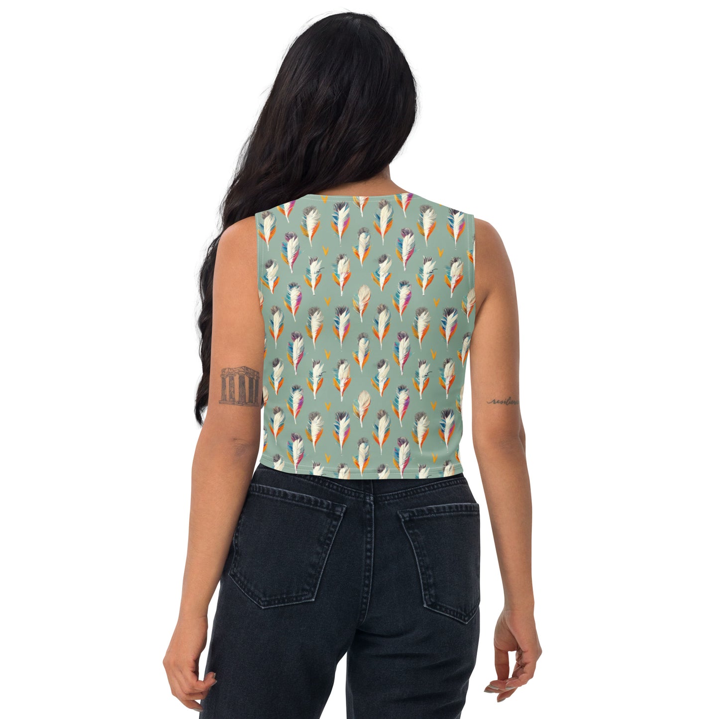 Tropical Birdsong Crop Top