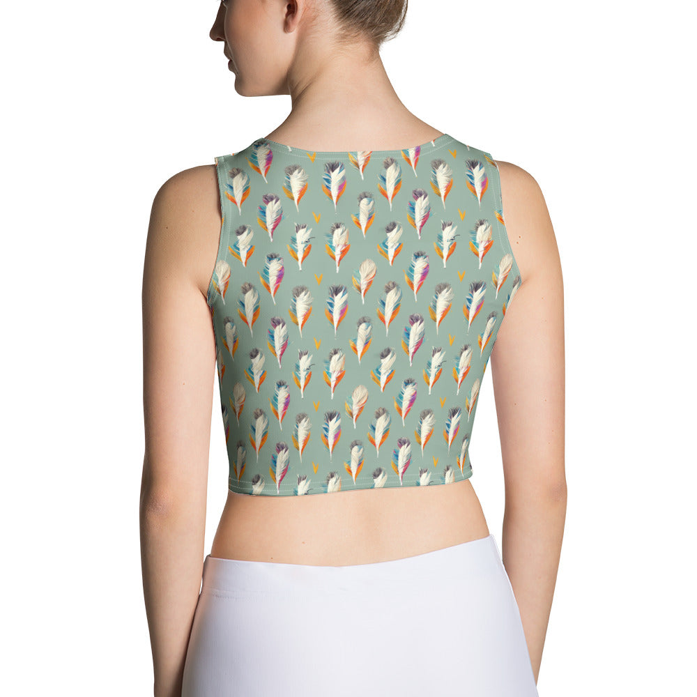 Tropical Birdsong Crop Top