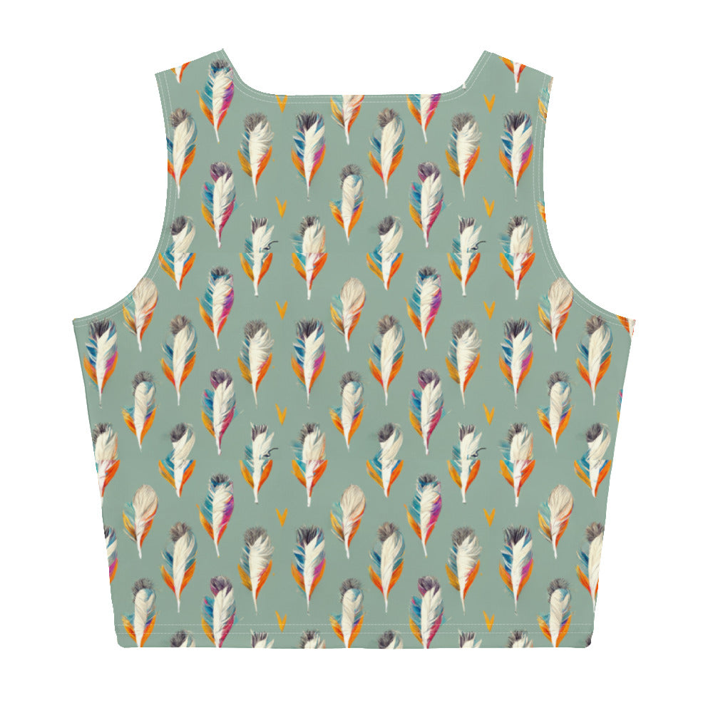 Tropical Birdsong Crop Top