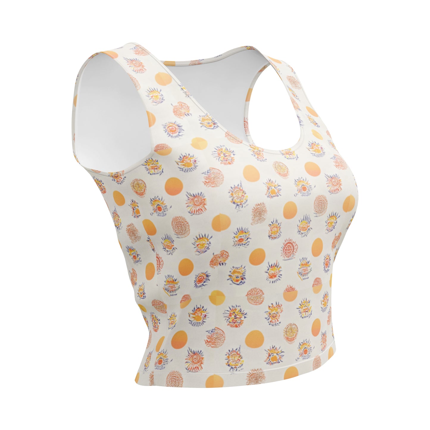 Solar Flair Crop Top