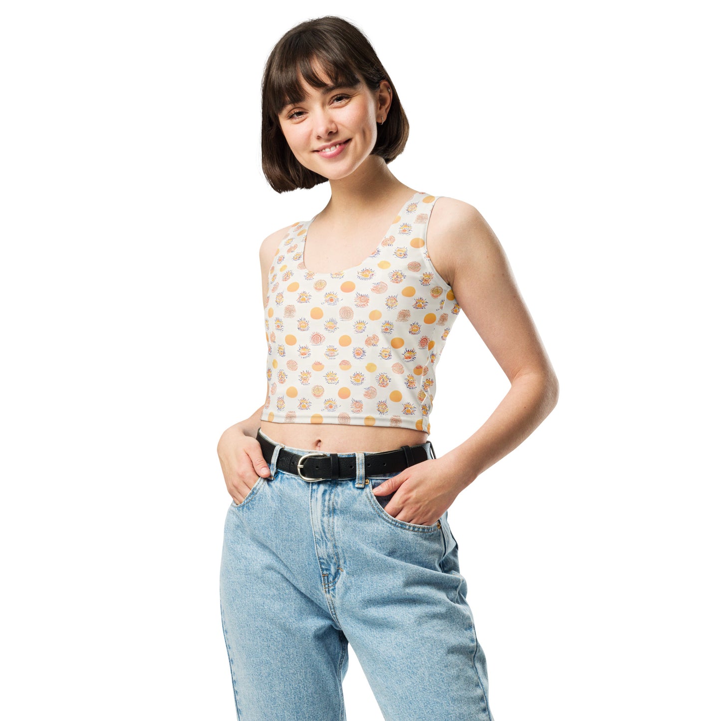 Solar Flair Crop Top