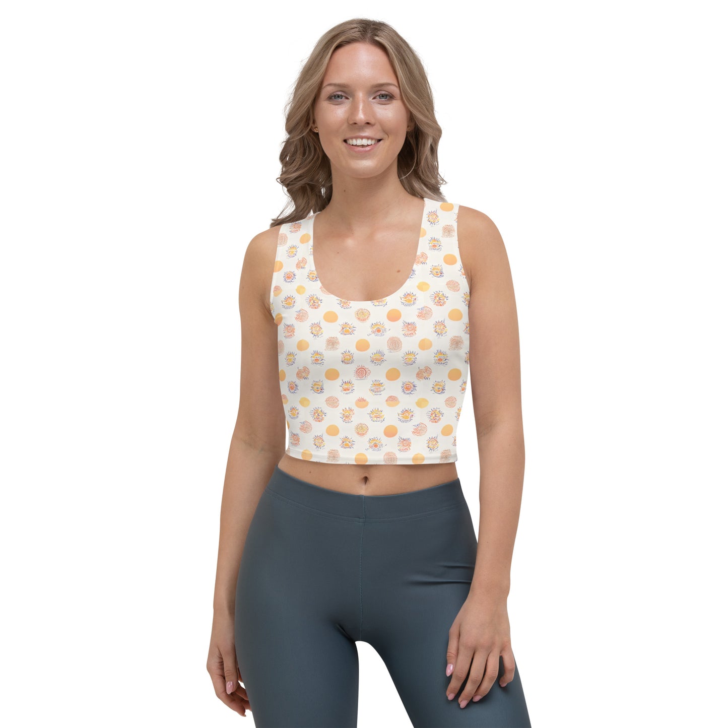 Solar Flair Crop Top