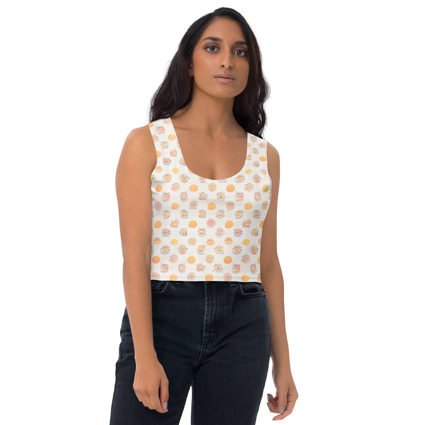 Solar Flair Crop Top