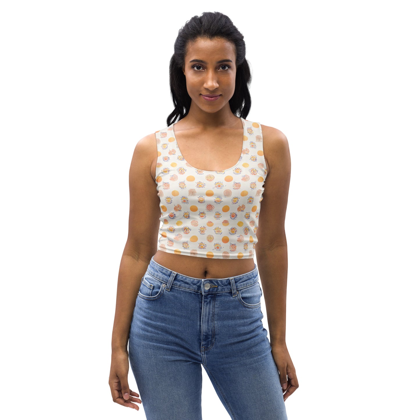 Solar Flair Crop Top