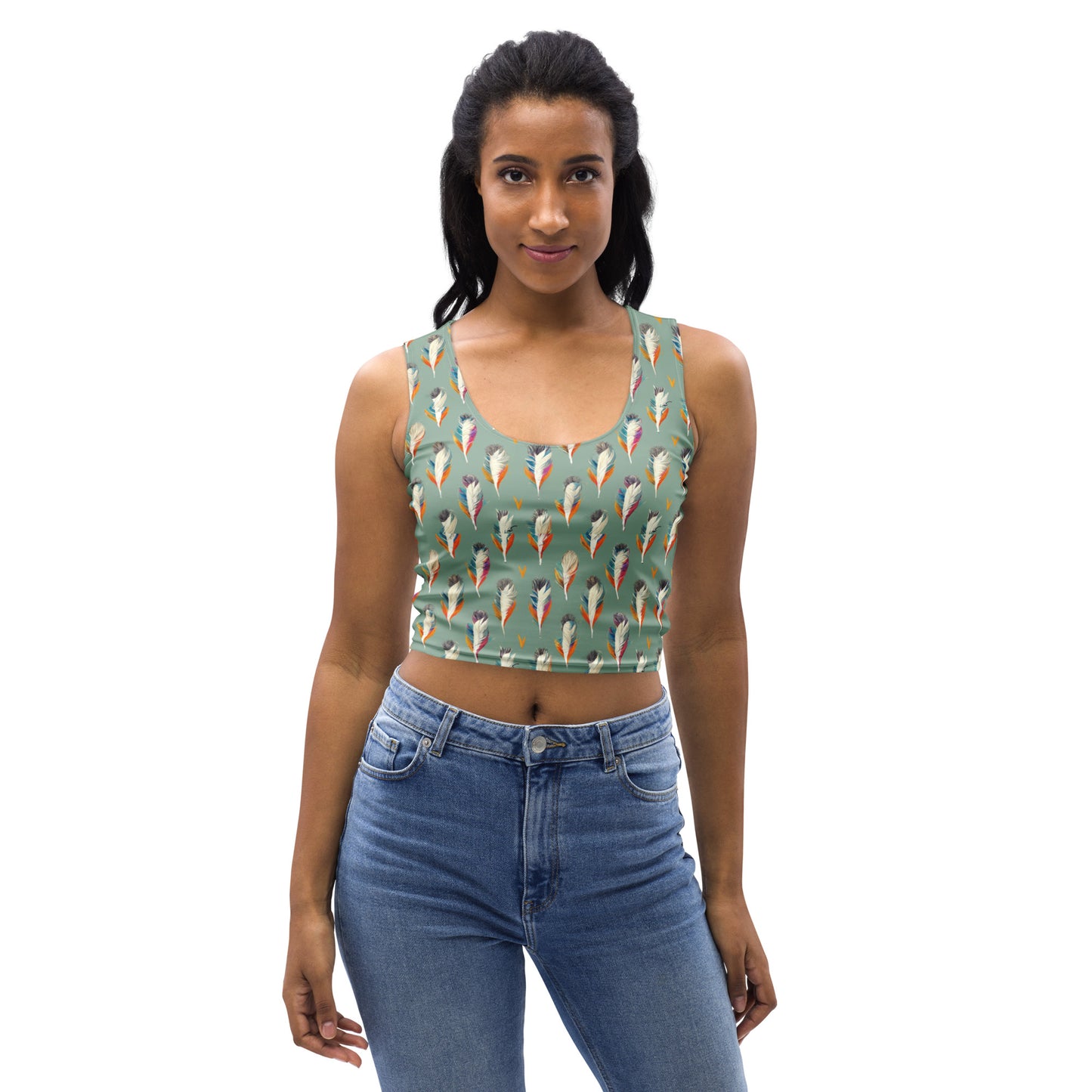 Tropical Birdsong Crop Top