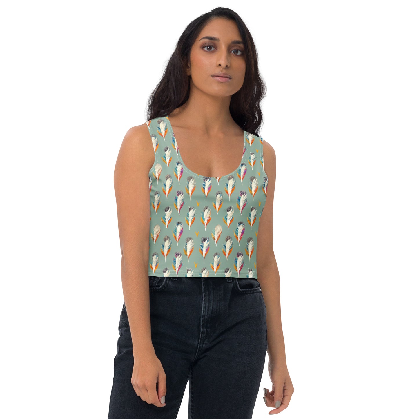 Tropical Birdsong Crop Top