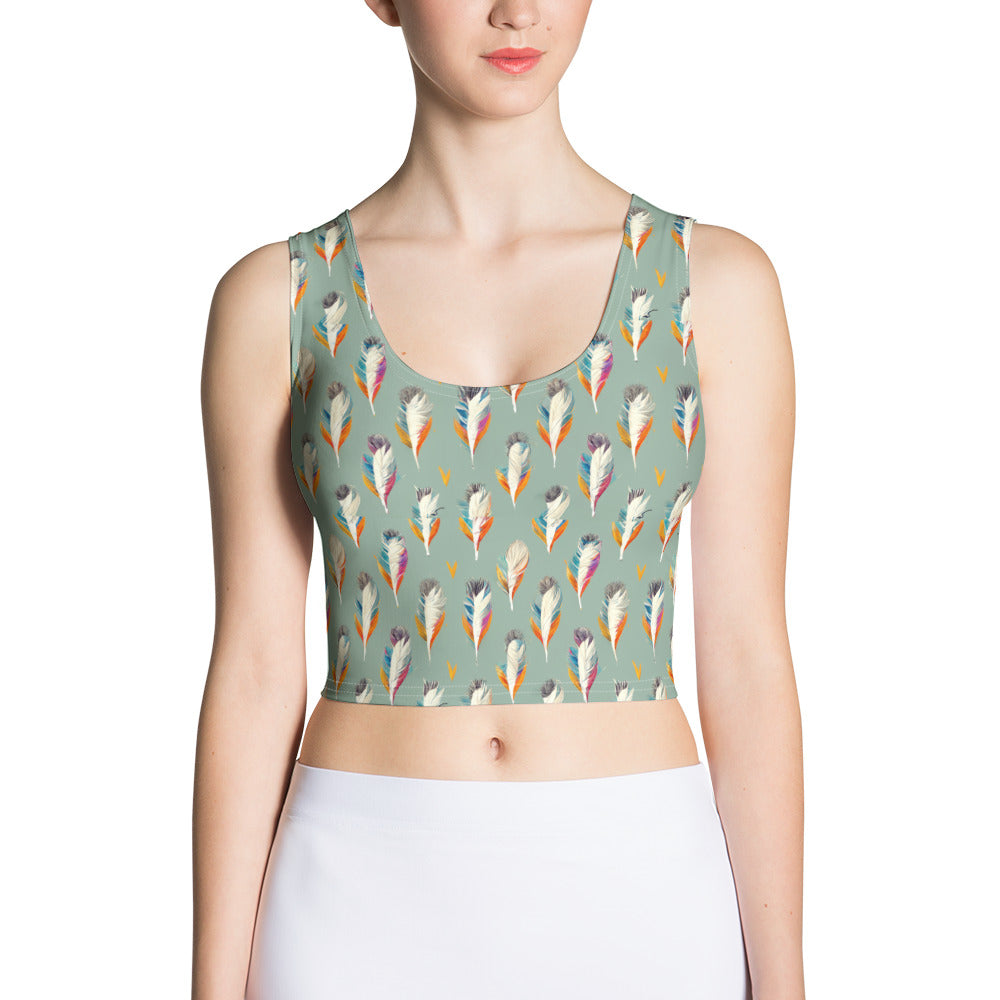 Tropical Birdsong Crop Top