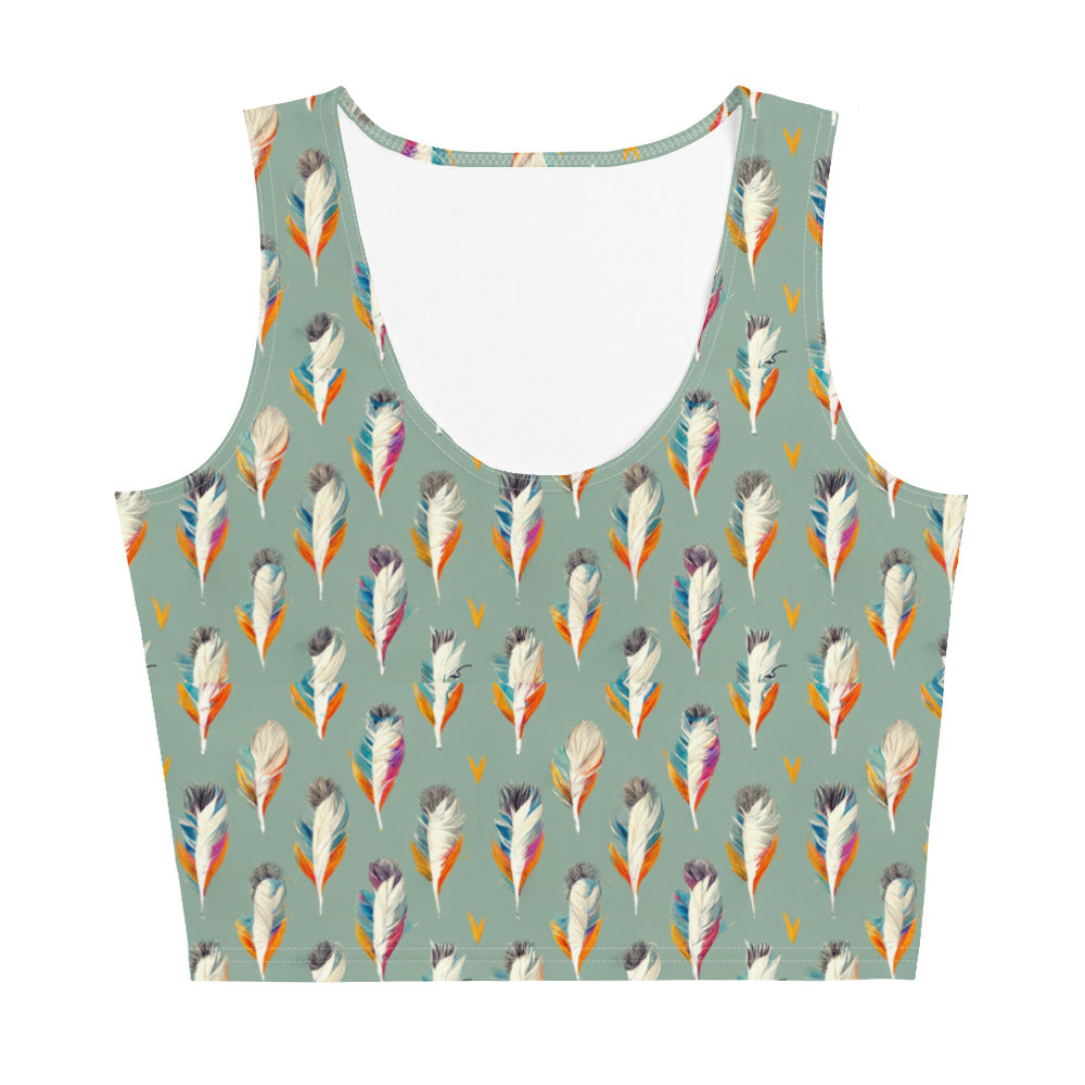 Tropical Birdsong Crop Top