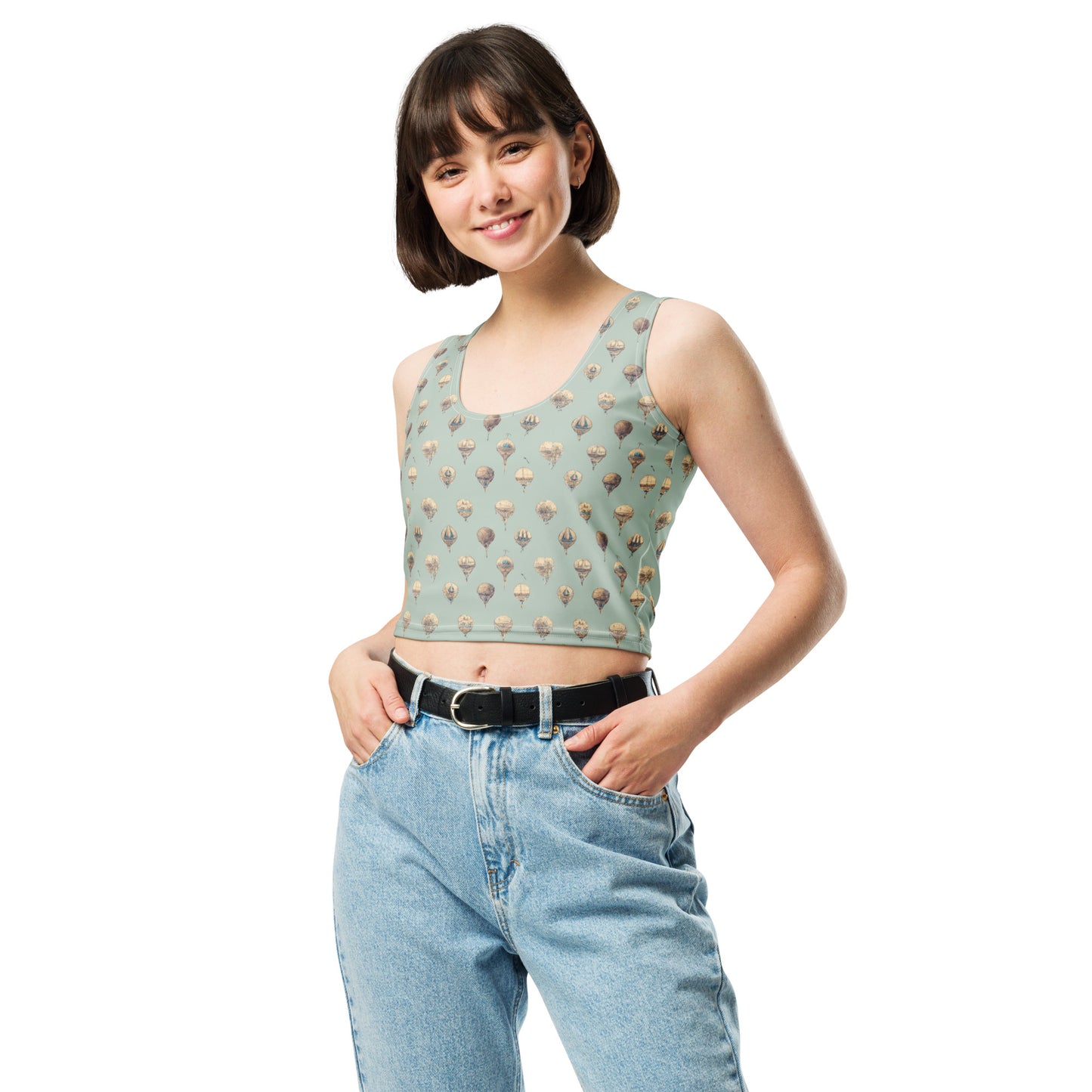 Floating Fantasy Crop Top