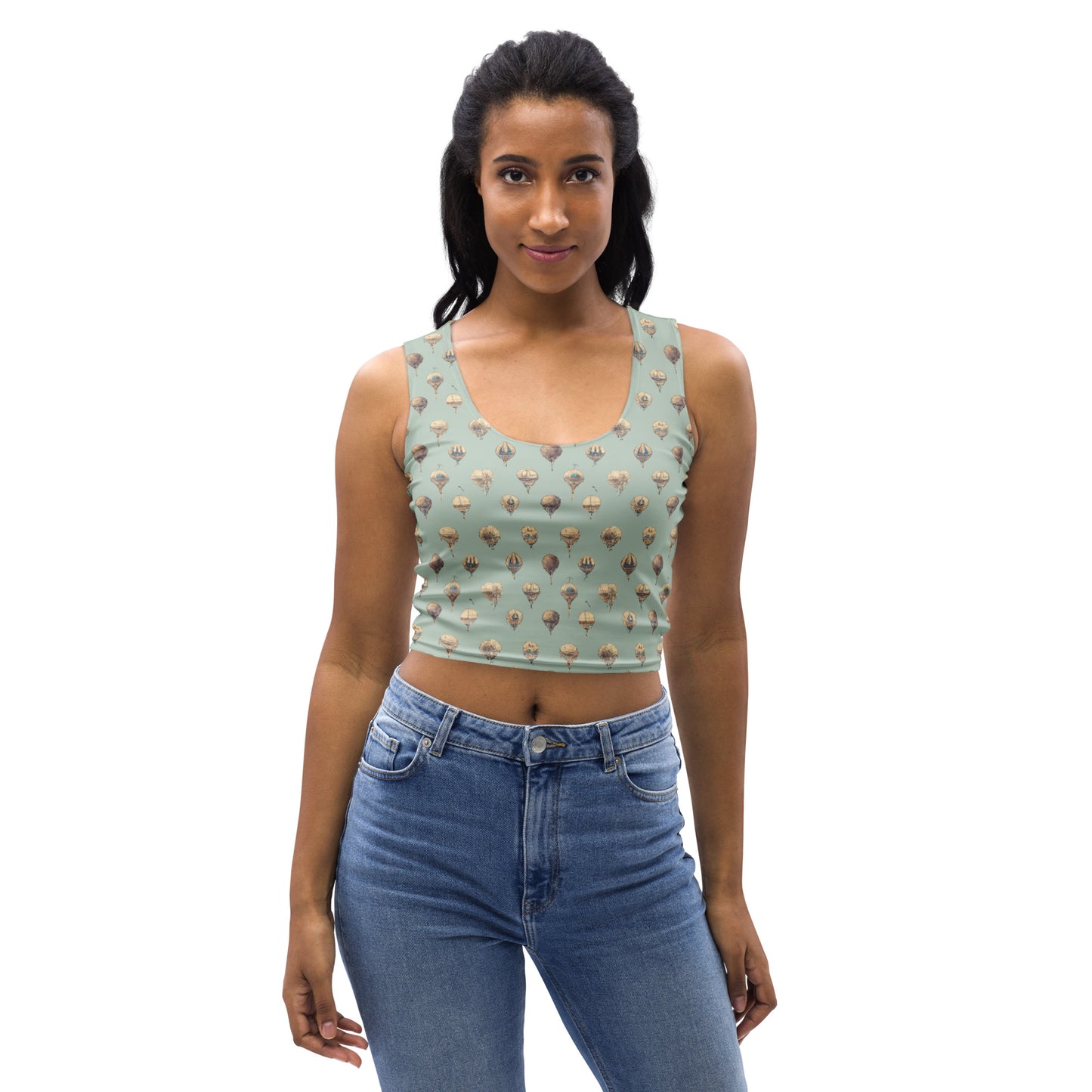 Floating Fantasy Crop Top