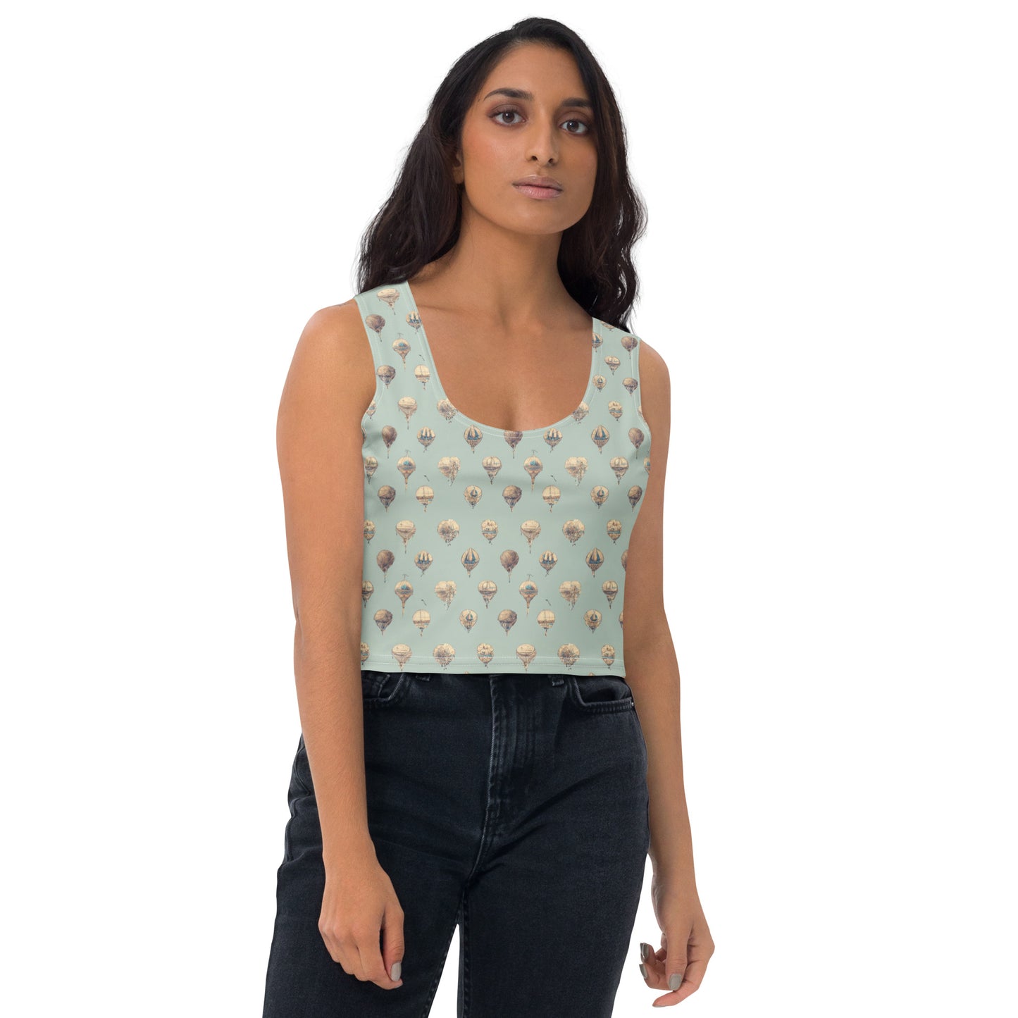 Floating Fantasy Crop Top