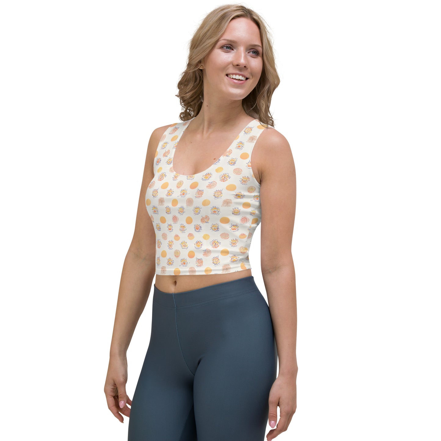 Solar Flair Crop Top