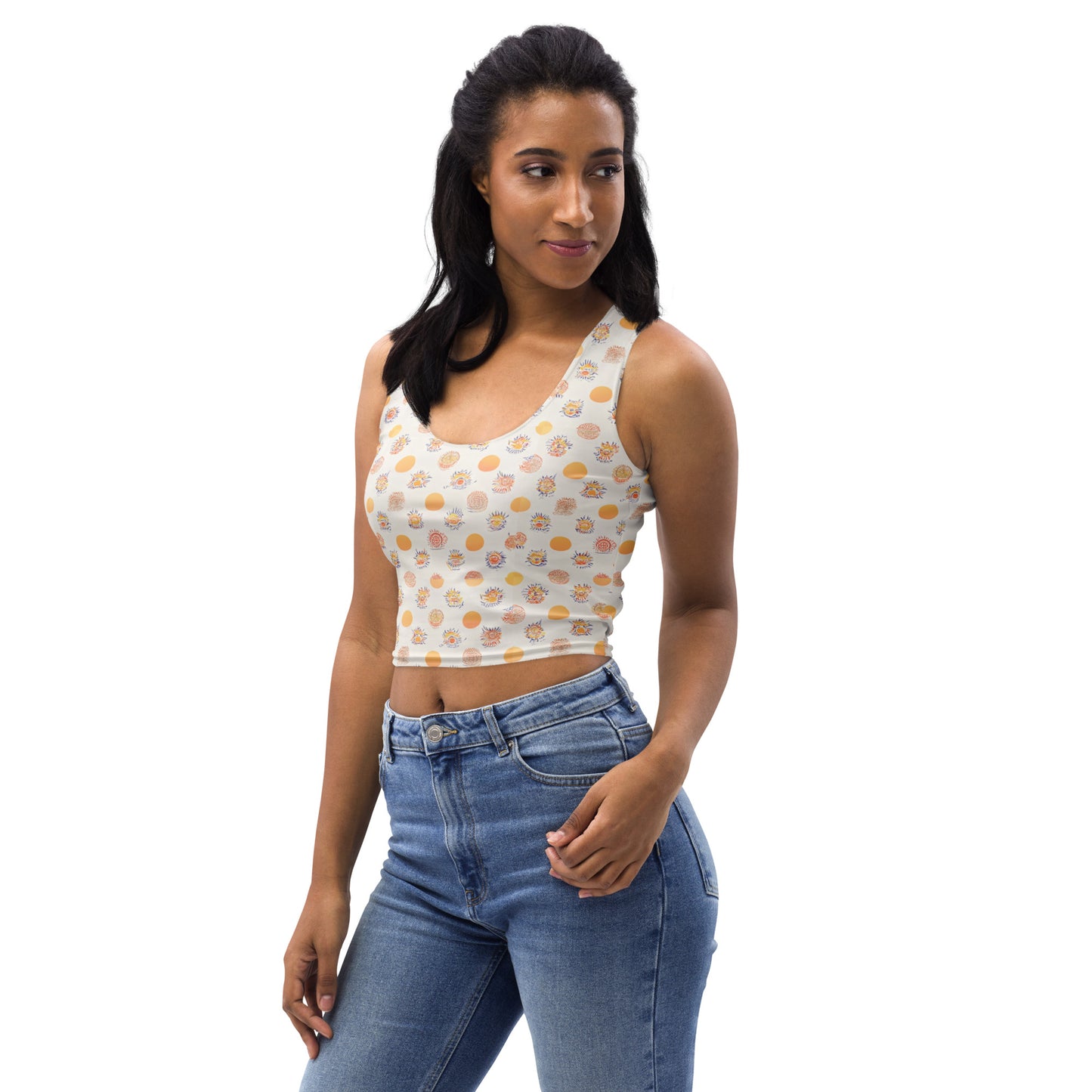 Solar Flair Crop Top