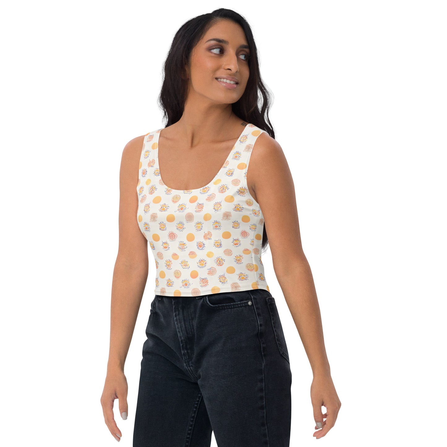 Solar Flair Crop Top