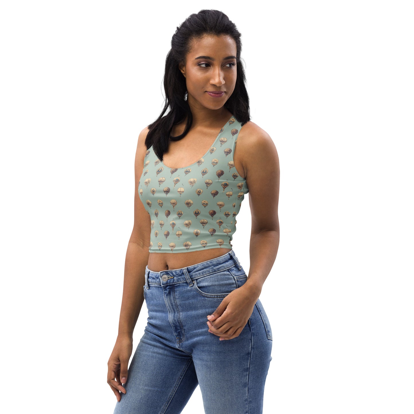 Floating Fantasy Crop Top