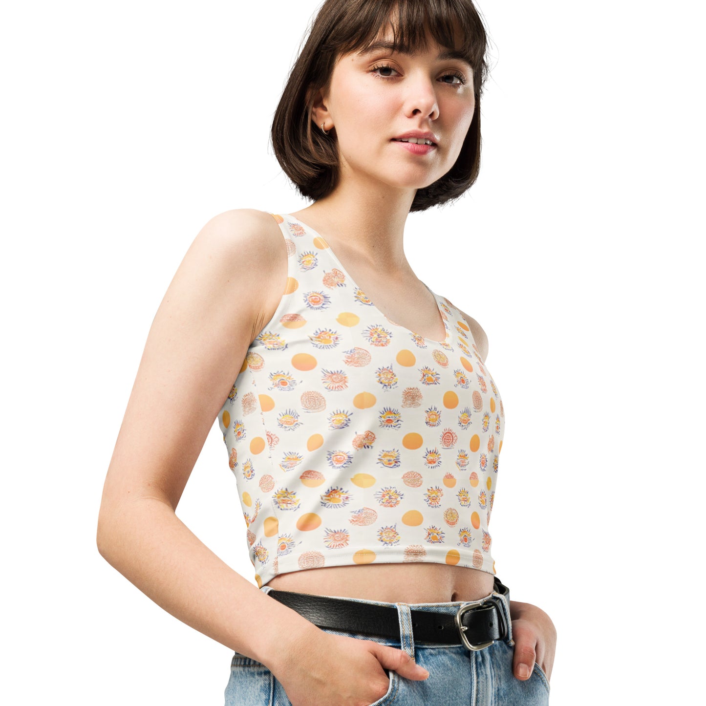 Solar Flair Crop Top