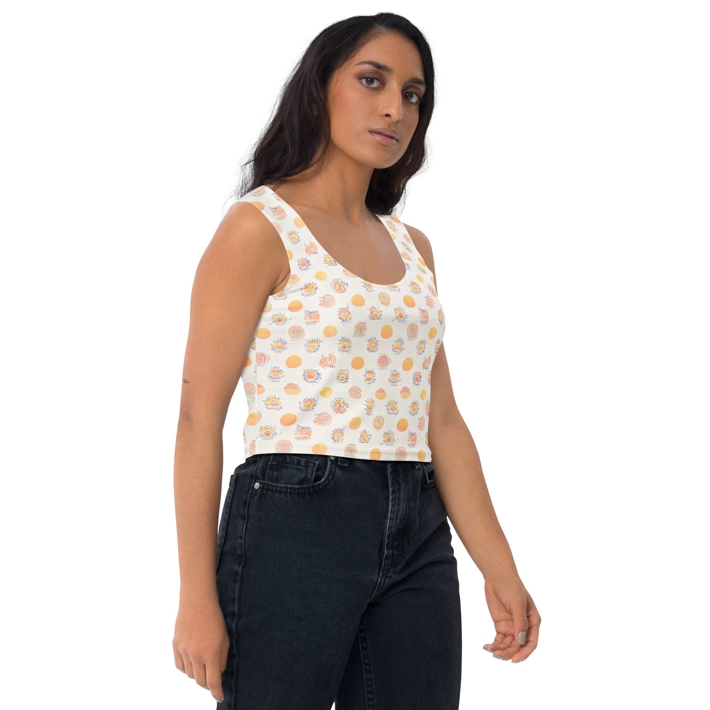 Solar Flair Crop Top