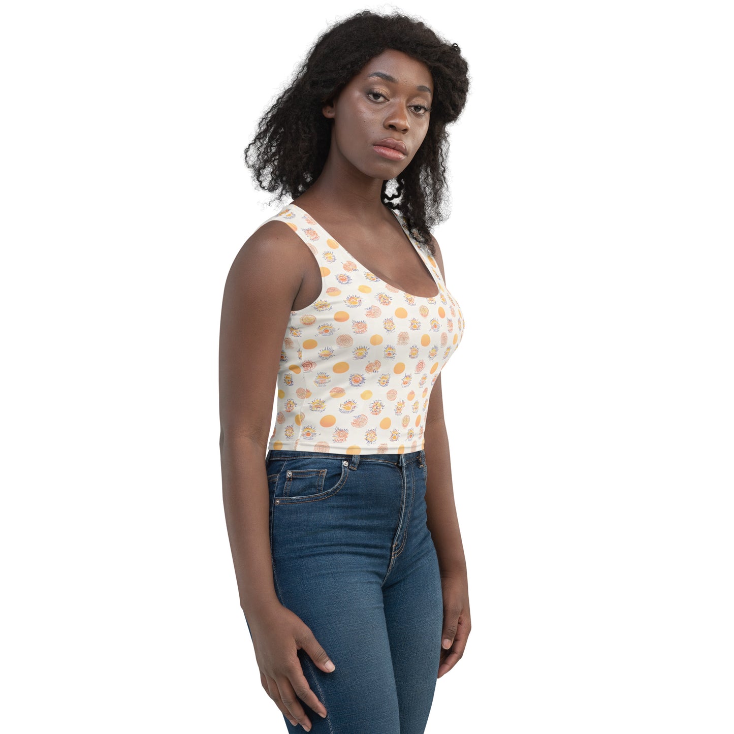 Solar Flair Crop Top
