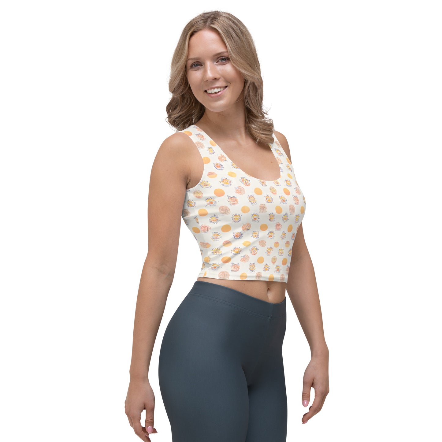 Solar Flair Crop Top