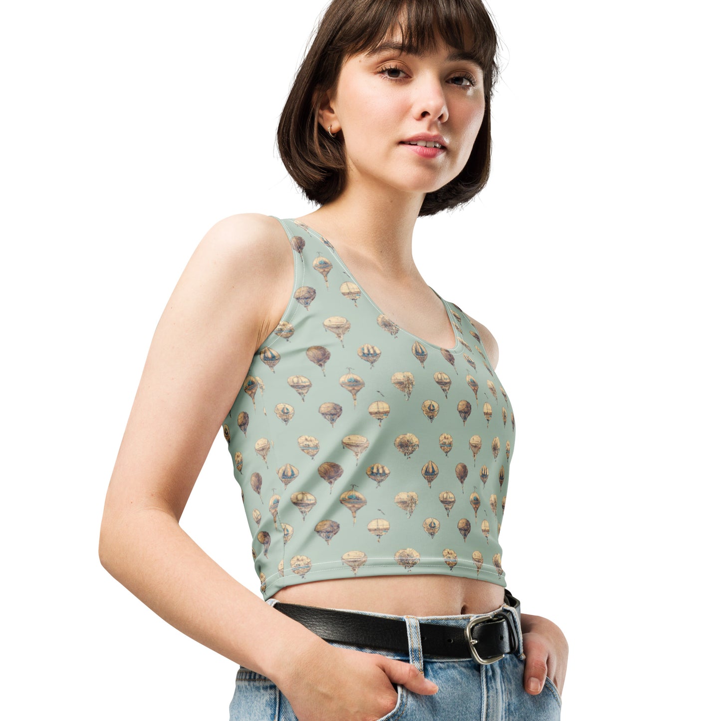 Floating Fantasy Crop Top