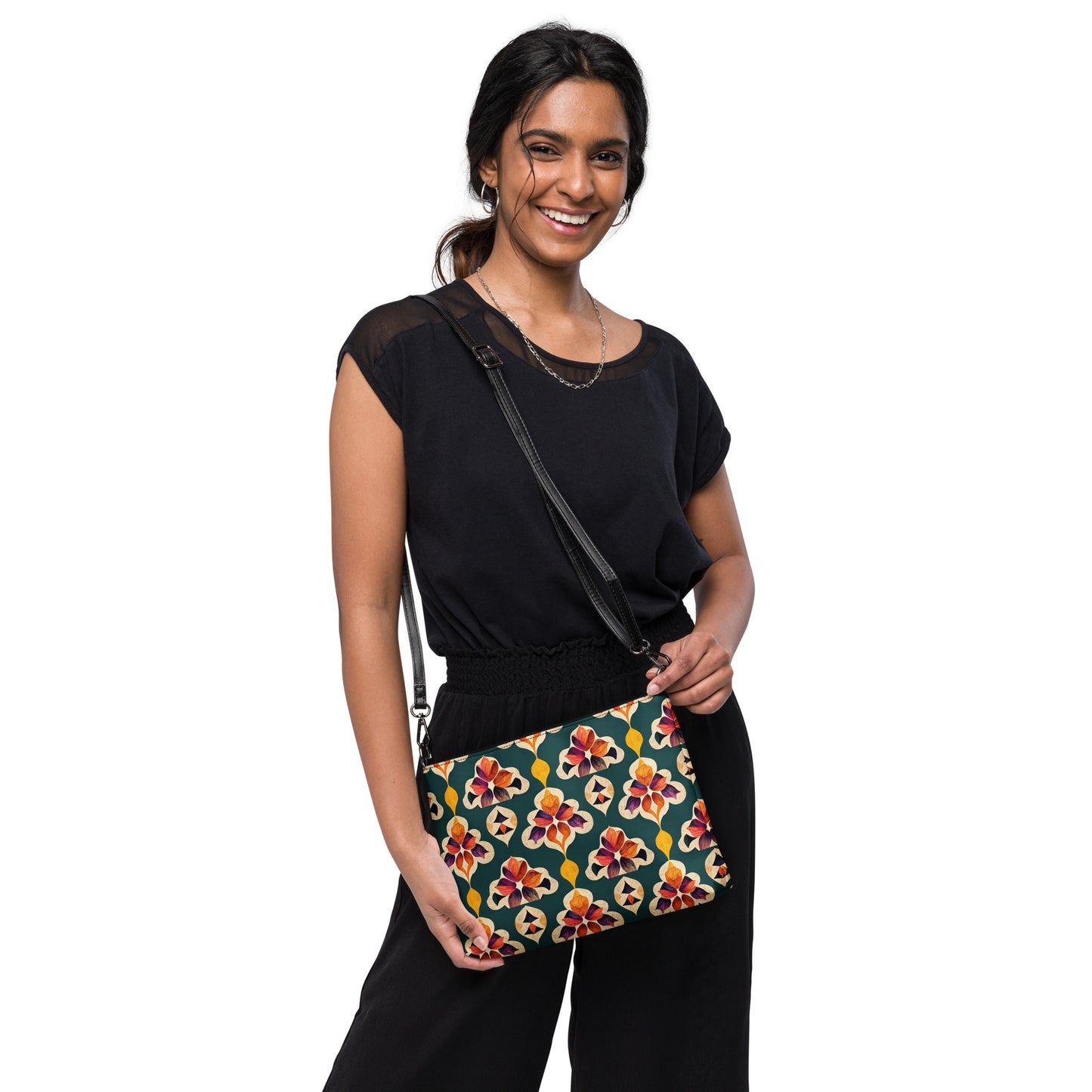 Ifrane’s Rainbow Blossoms Crossbody bag