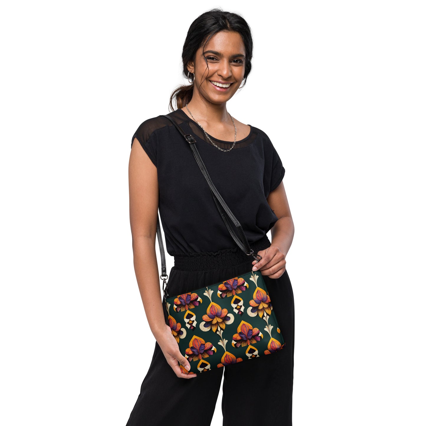 Taza’s Radiant Petals Crossbody bag