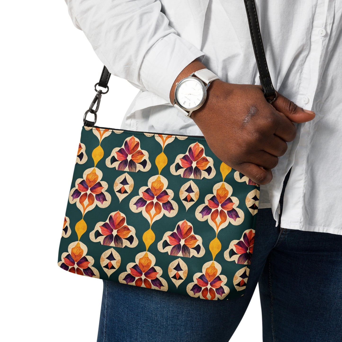 Ifrane’s Rainbow Blossoms Crossbody bag