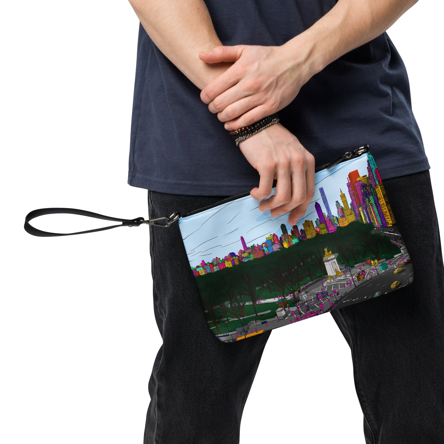 Central Park & Columbus Circle from Dizzy’s NYC Crossbody bag