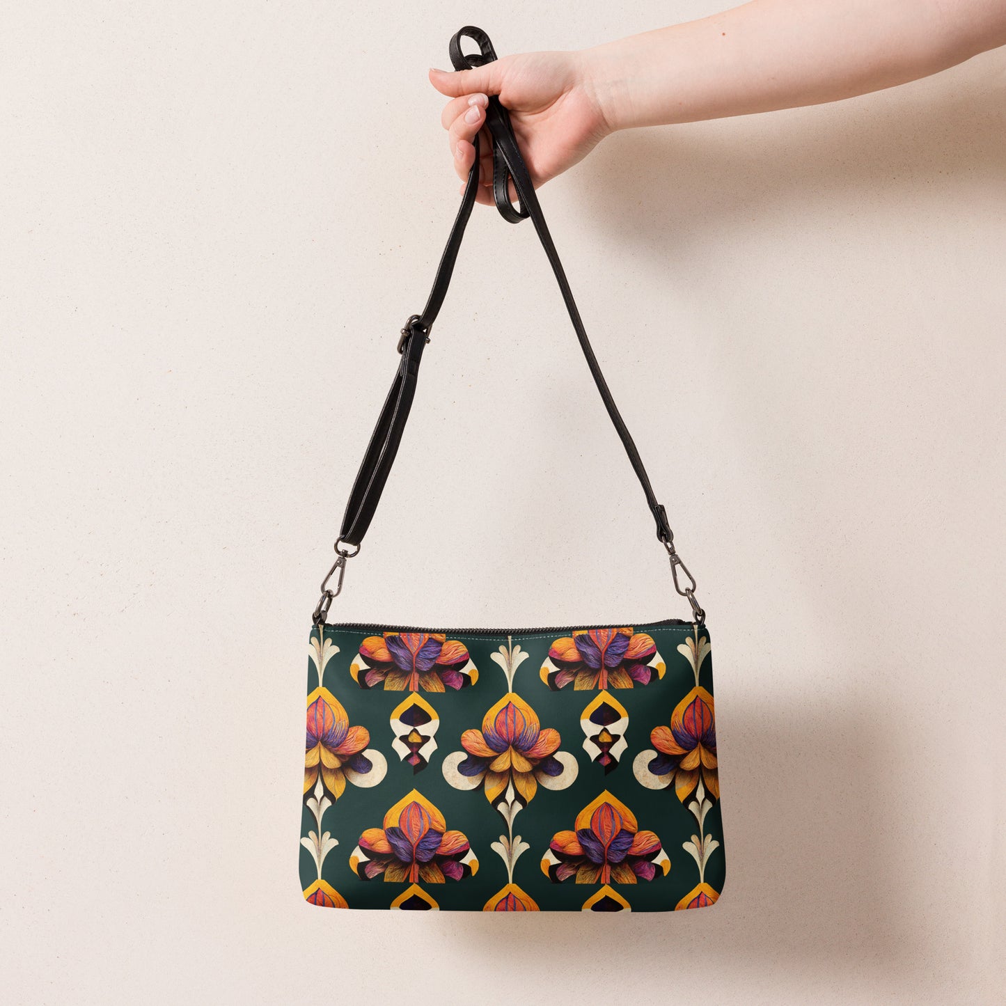 Taza’s Radiant Petals Crossbody bag