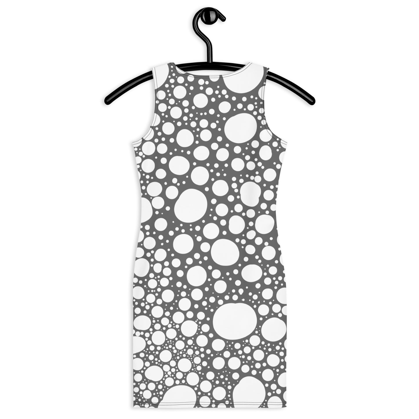 Blanca Ink Spots on Grey Sublimation Cut & Sew Dress