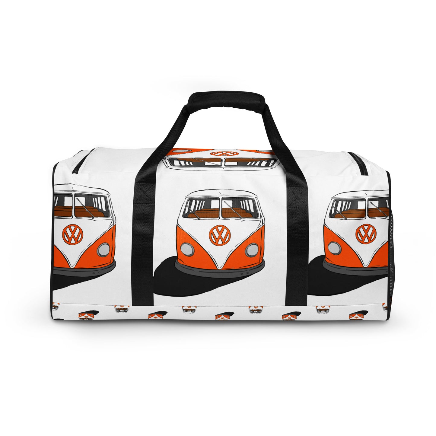 Orange VW Van Duffle bag