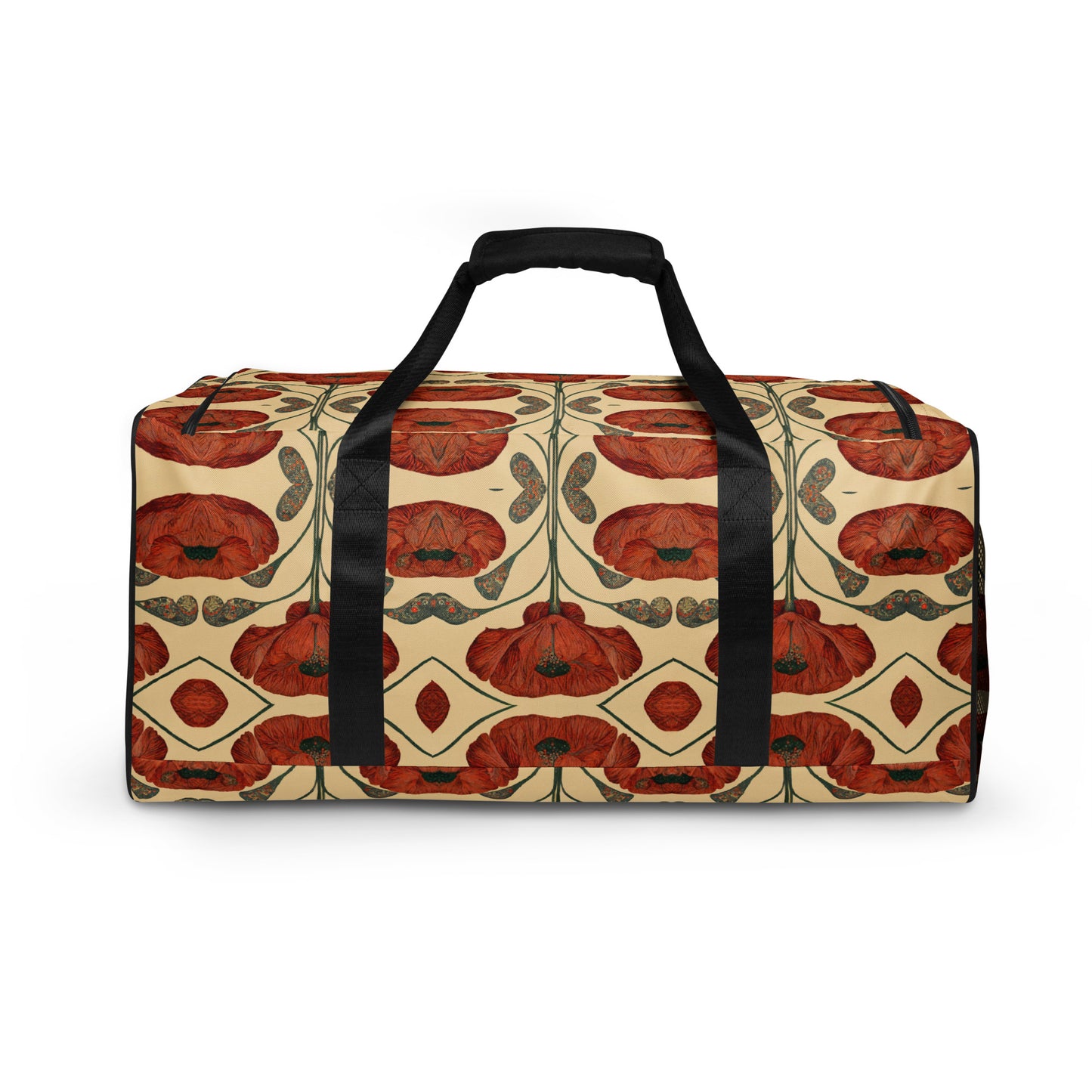 Poppies for Klimt Duffle bag