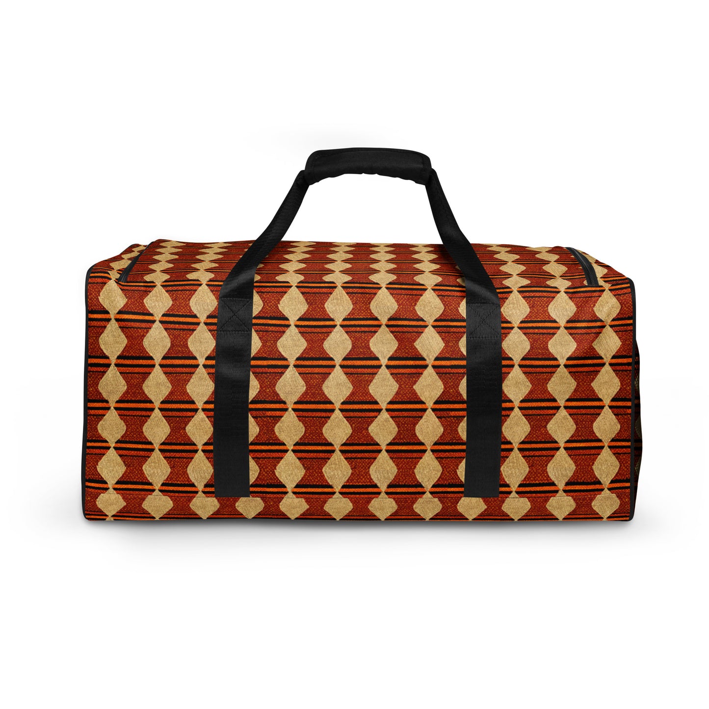 Tribal Tranquility In Neutral Duffle bag