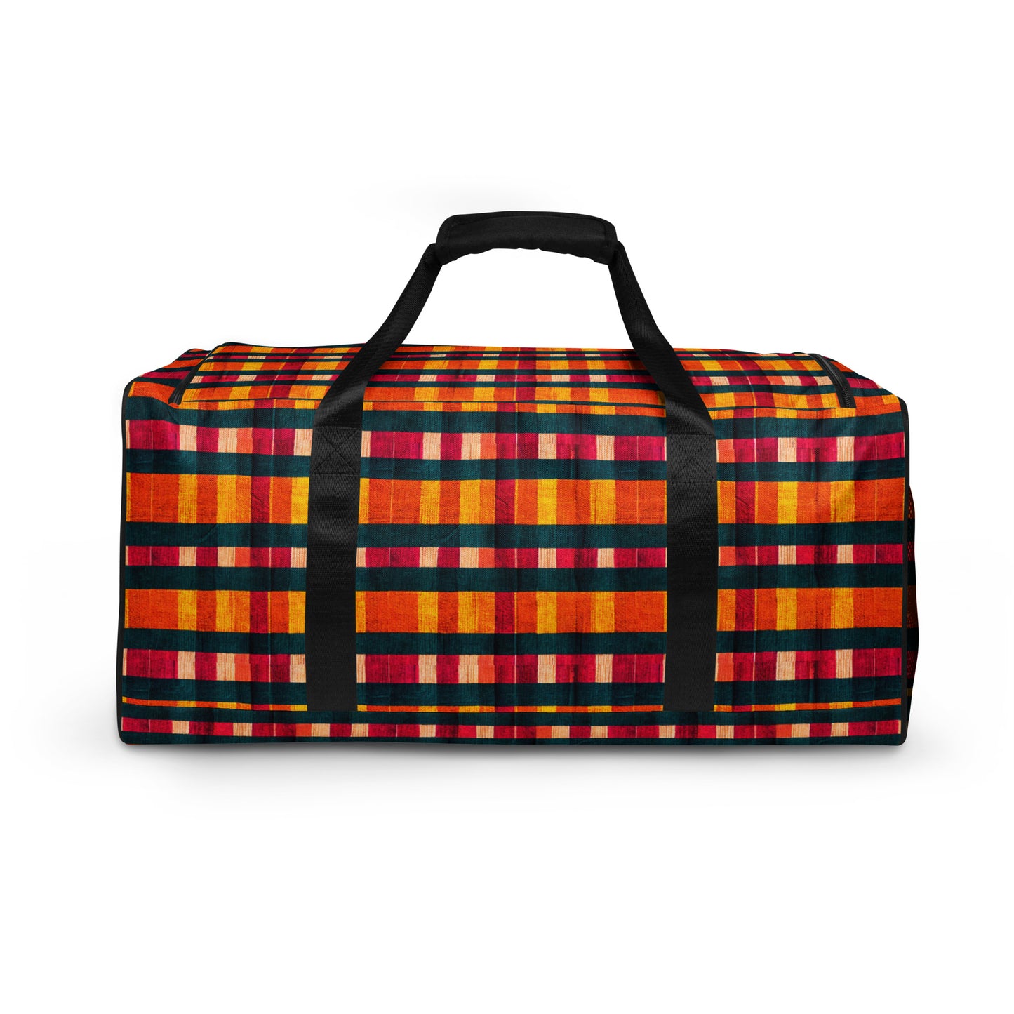 Tropical Fiesta Plaid Duffle bag