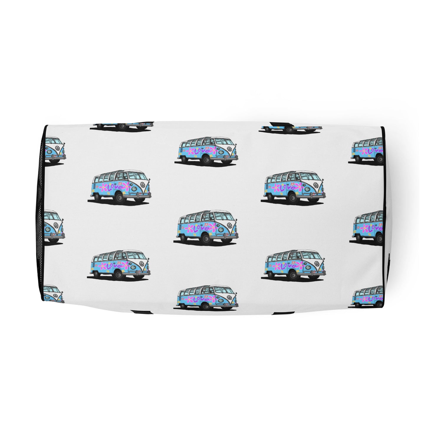 Blue Love VW Van Duffle bag