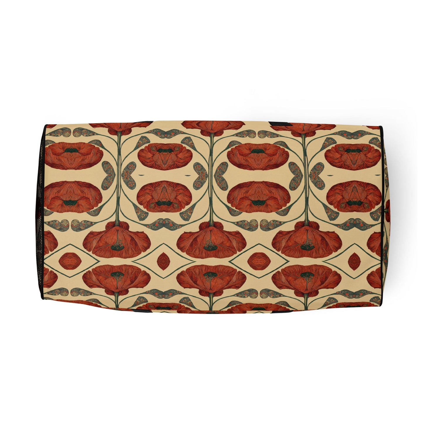 Poppies for Klimt Duffle bag