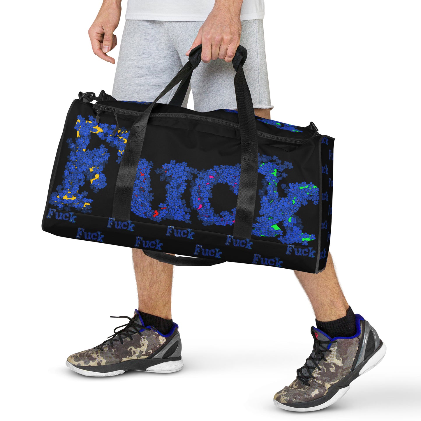 Flowery F*#k Duffle bag