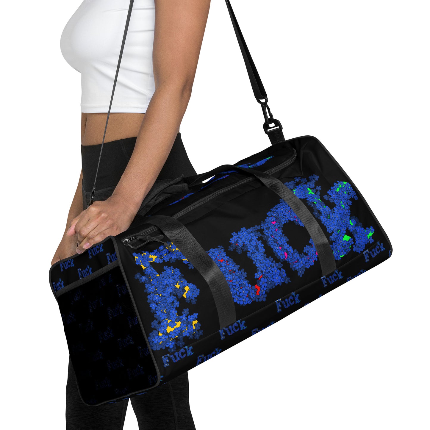 Flowery F*#k Duffle bag